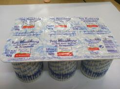 Petit suisse Montebourg Nature 6 X 60 g
